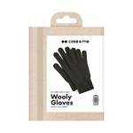 SBS Gants d'hiver taille unique, noirs