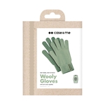 SBS Guanti invernali touch, verde