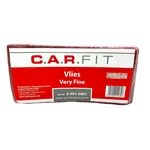 C.A.R.FIT Vello abrasivo FINE, 115 × 230 mm, rosso, 20 pezzi