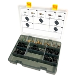 ELKE Assortiment de noyau de valve avec capuchons de valve, R1234yf