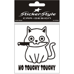 StickerStyle Chat avec couteau small