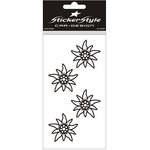 StickerStyle Edelweiss Set noir