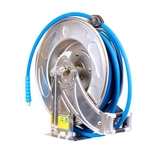 CEJN Enrouleur de tuyau pour liquides et Air comprimé, ouvert, caoutchouc NBR, 15 m, 9.9 × 16.6 mm, R 3/8