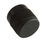 ELKE Capot de service pour valves de charge, noir, 1/4” SAE, paquet de 5 pièces