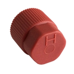 ELKE Capot de service pour valves de charge, rouge, M10 × 1.2, paquet de 5 pièces