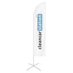 cleancar station Beachflag 60 x 260 cm