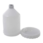 Tazza di flusso in plastica per pistola smartGUNS, 500 ml