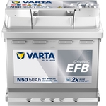 VARTA Batteria d'avviamento Dynamic EFB 12V 550 500 055 50Ah N50