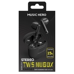 SBS MH NUBOX Casque, sans fil, noir