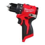 MILWAUKEE Perceuse-visseuse sans fil, M12BLDDRC-0, sans batterie