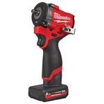 MILWAUKEE Boulonneuse à chocs sans fil, 3/8", M12FCIWF38-502X