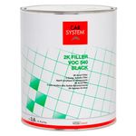CarSystem 2K Acryl-Filler VOC 540 4:1, nero, 3.6 l