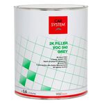CarSystem 2K Acryl-Filler VOC 540 4:1, grigio, 3.6 l