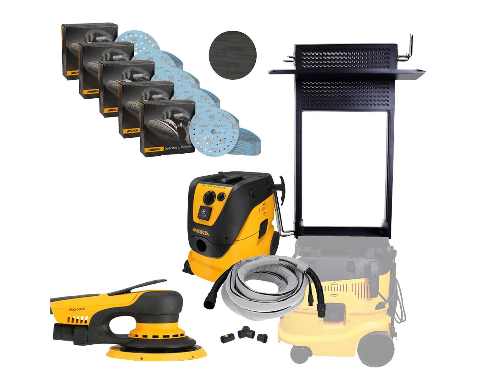 MIRKA DEROS 125 150mm 5mm Systainer Avec Aspirateur 1025 L XL PC Et EUR 1.378,47 - FR