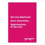 garagino Service-Nachweis-Heft, Pack à 10 Stk.