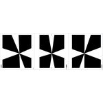 TEXA Kalibriertafel Heckkamera für MERCEDES Typ 2