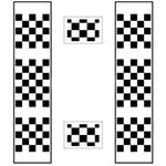 TEXA Kit Kalibriermatte für 180° und 360° Kamera für PSA und OPEL Gruppe