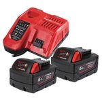 MILWAUKEE Kit de démarrage, M18NRGCR-502