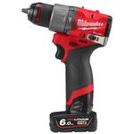 MILWAUKEE Perceuse-visseuse à percussion sans fil, M12FPD2-602X