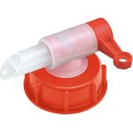 Rubinetto in plastica per filettatura Ø 60 mm