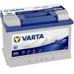 VARTA Starterbatterie Blue Dynamic EFB 570 500 076 70Ah N70