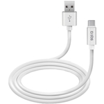 SBS Câble,USB-A à USB-Typ C, 1.5 m, blanc