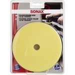 SONAX PROFILINE PolierSchwamm, gelb (soft), Ø 165 mm, Dual Action FinishPad, 1 Stück