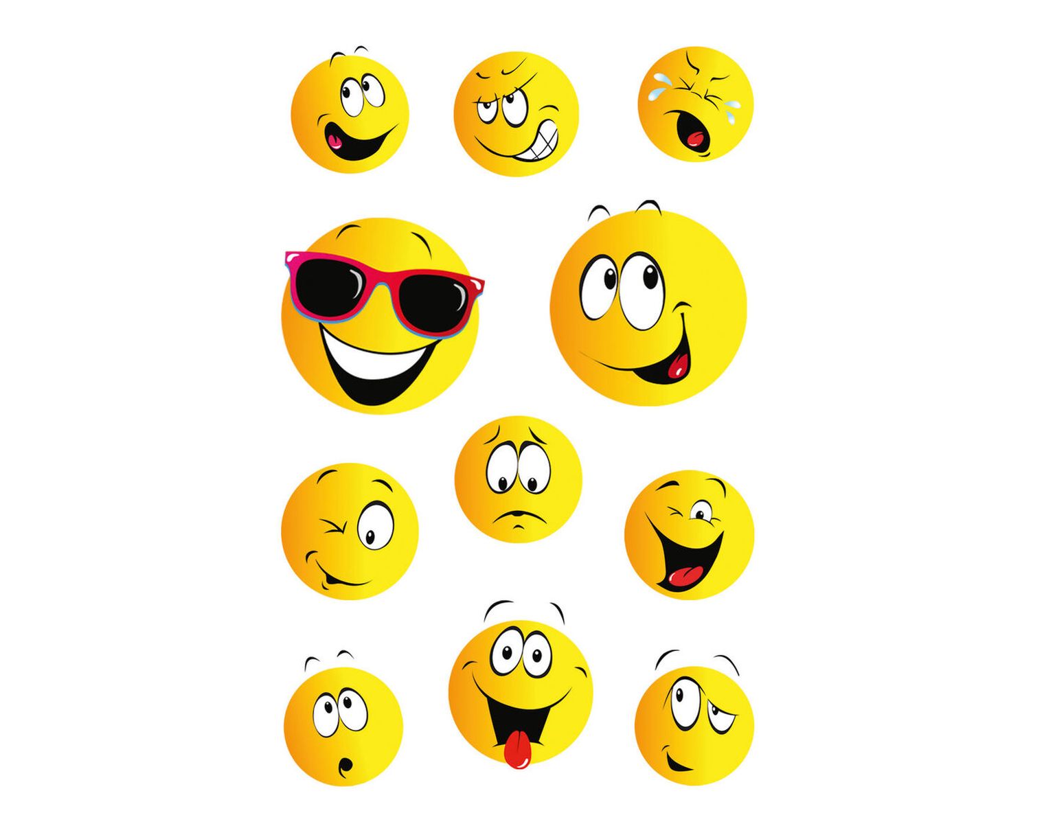 Herma Sticker Visage Joyeux