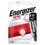 Energizer Pile bouton CR 1616 lithium, 3.0 V, 1 sous film blister