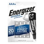Energizer Batterie Ultimate Lithium, FR03-AAA, 1.5 V, Blister-4